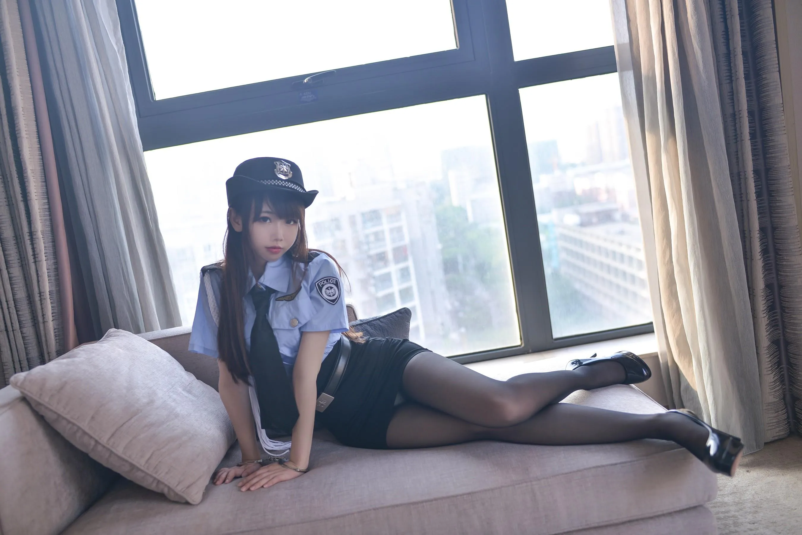 雪琪SAMA – Vol.05 女警 [50P]插图4
